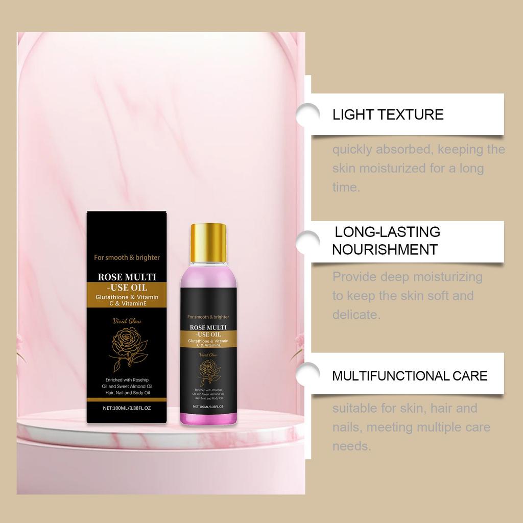 Moisturizing Care Serum Oil Brightening Skin Care Moisturizing Multi-effect Soothing Facial Moisturizing Massage Serum Oil 100ml