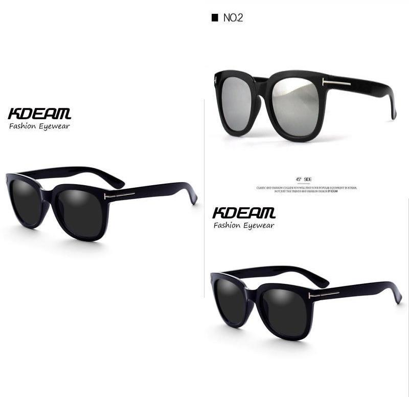 Black Classic Rimless Sunglasses With Premium Materials And Timeless Design For Men