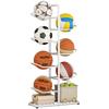 Indoor Children Basketball Storage Rack Put Ball Football Storage Basket Placed Rack Kindergarten Volleyball Stand Holder Space