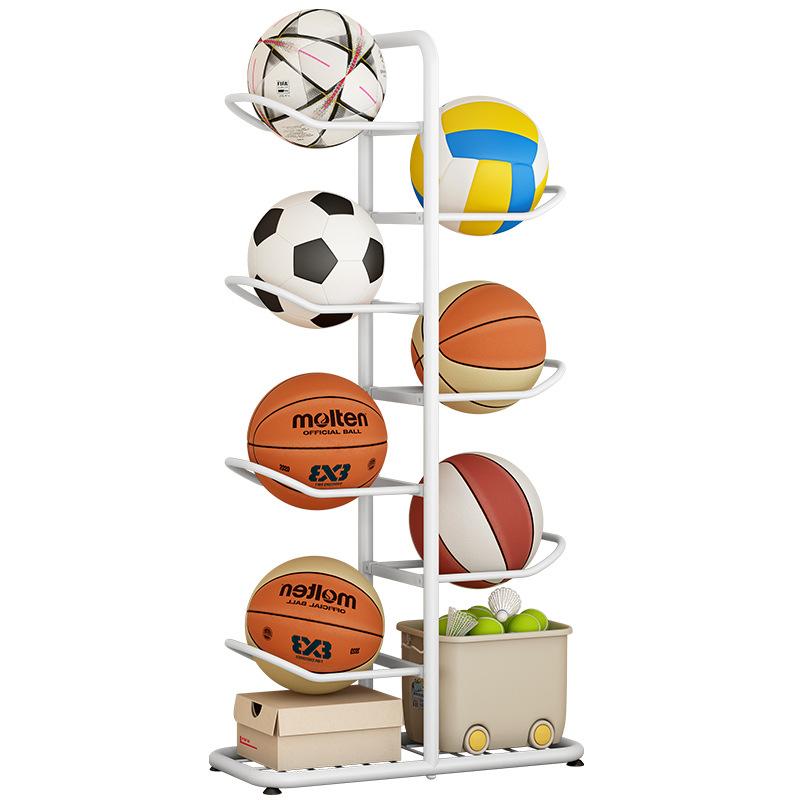 Indoor Children Basketball Storage Rack Put Ball Football Storage Basket Placed Rack Kindergarten Volleyball Stand Holder Space