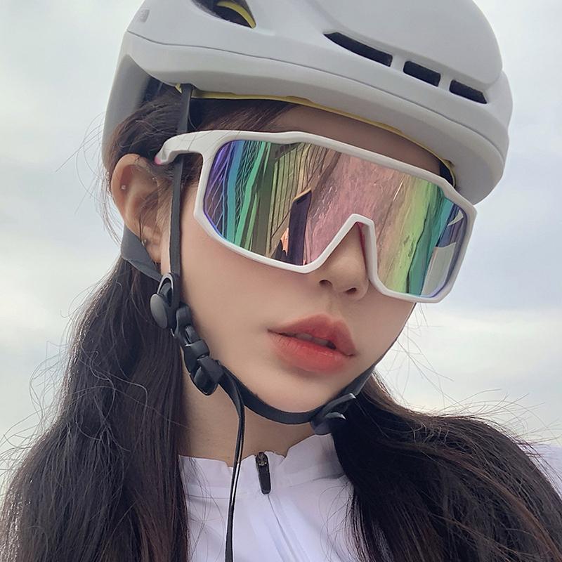 Coole UV-Schutz Radbrille für Damen Herren Snowboard Skibrille Schneemobil Skifahren Skaten Sport