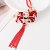 2026 Ny Zodiak Häst Nyckelring Kreativ Kinesisk Stil Metall Ponny Tofs Bilnyckelring Handväska Hänge Nyårsminne Gåva