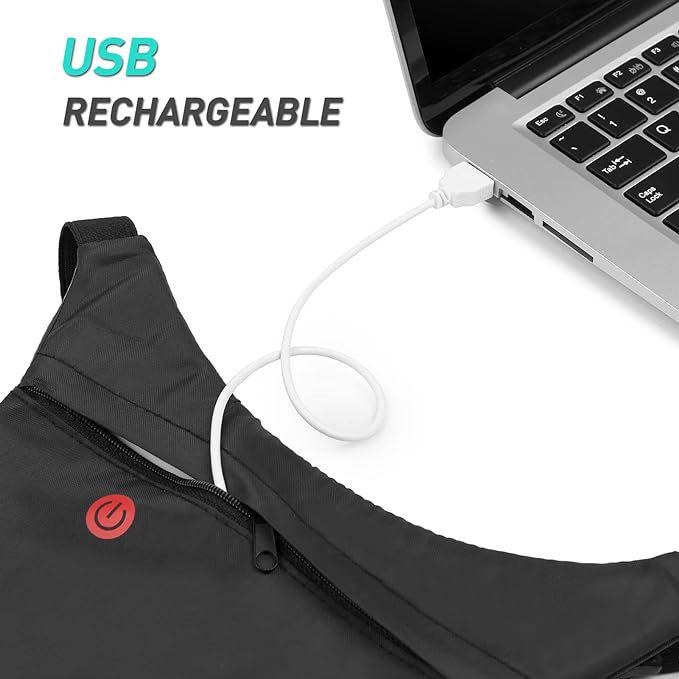 Wireless LED Cycling Safety Vest with Remote Control