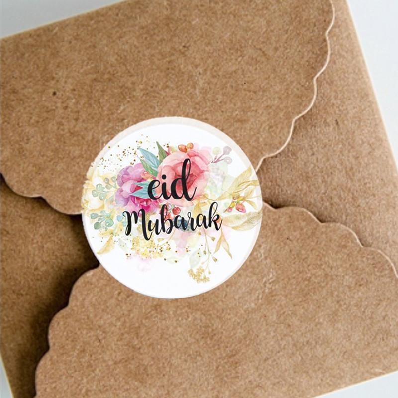 36pcs Ramadan Eid Mubarak Stickers Ramadan Kareem Labels For Eid Al Fitr Adha Theme Paper Sticker Islamic Muslim Decor
