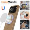 For iPhone 17 Pro Max Magnetic Case Compatible with MagSafe TPU Phone Back Cover with Lanyard