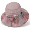 Summer fashionable and elegant sunscreen sun basin hat mesh breathable big eaves bucket hat outdoor sun hat children