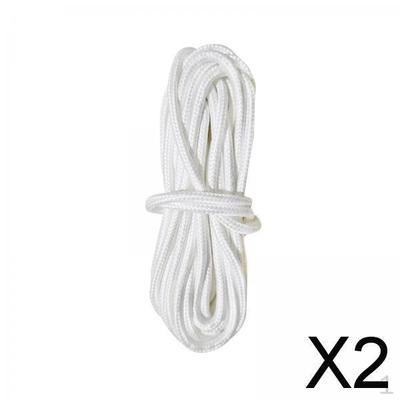2x Cuerda de Repuesto para Parasol de Patio Accesorios Ligeros para Exteriores para