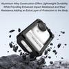 Metal Frame Camera Cage for Insta360 GO Ultra Aluminum Case Protective Frame Multifunctional Extension Accessory Snap-Locking