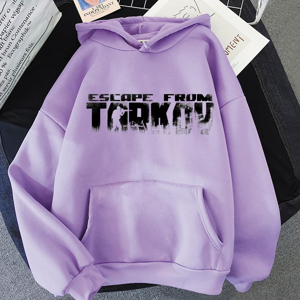Escape From Tarkov Shooting Game Hoodie 2025 New High Quality Casual Sweatshirt Fleece Clothes Unisex Punk with Pocket Hoody