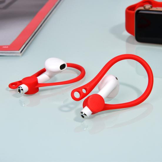 1 Pair Earhooks Convenient Durable Multi-color Earphone Ear Hook Protector Accessory for Air-pods 1/2
