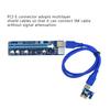 5 Sets 60CM Ver008C PCI-E Riser Card PCI-E 1X To 16X Power Cable USB 3.0 Cable
