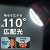 IRIS OHYAMA LED Work Light IP65 Floodlight Work Light Rainproof For Use Clamp Light 2000lm LWT-2000C Insect-resistant Waterproof/Dustproof