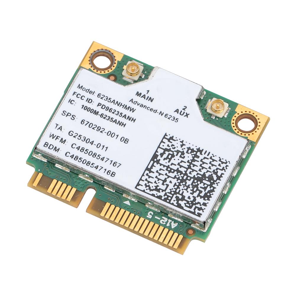 Für Intel 6235AN 6235ANHMW 2,4 GHz 5 GHz 300 Mbit/s Dual-Band Wireless-Netzwerkkarte mit Bluetooth 4.0