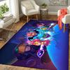 1Pc Space Adventure Friends Rug, Office Carpet Indoor Outdoor Doormat, Non-Slip, Comfortable, Living, Christmas Halloween, Xmas Gift Y1137
