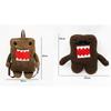 TreasuringU 2026 Nova Mochila de Pelúcia Domo-Kun Marrom Bolsa de Pelúcia Domo Kun Bolsa Transversal Pequena Fofa com Brinquedo Presente de Aniversário