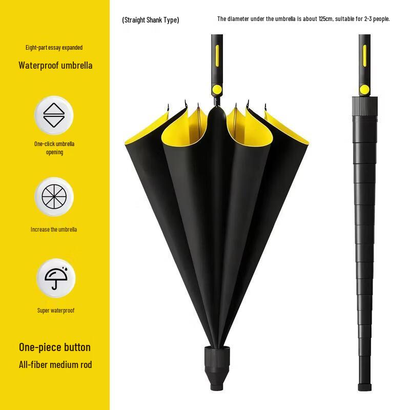 

JOYUKE Large UV Protection Straight Handle Umbrella