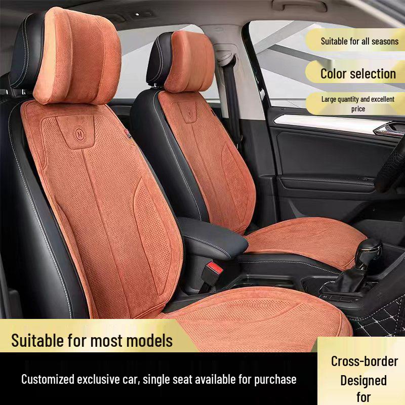 Universal All-Season Breathable Latex Car Seat Cushion