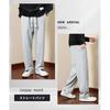 [hxsonw] Pants Men's Long Pants "Three Types of Pants Hems" Sweatpants Jogger Pants Golf Pants Casual Hakama Pants Cargo Pants Waist Elastic Big Size