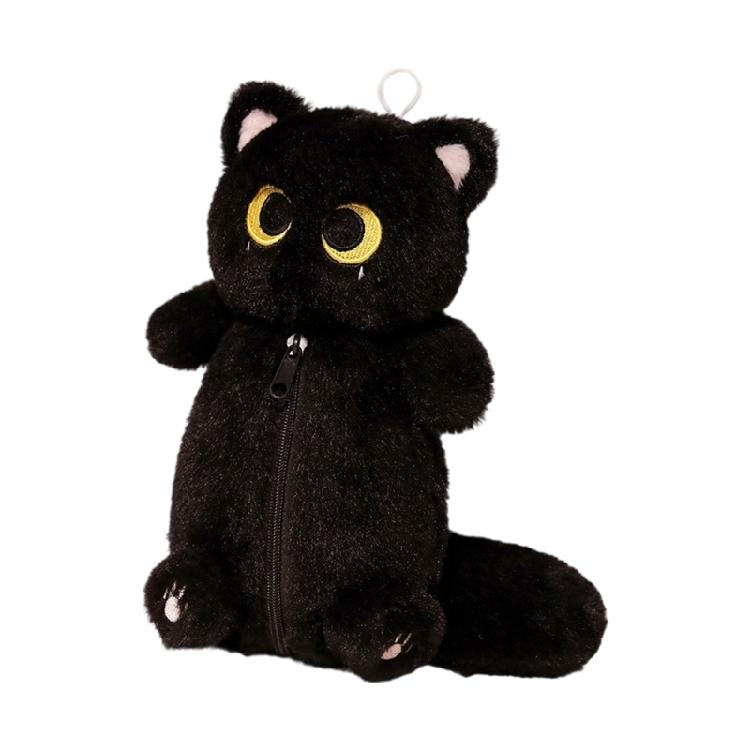 Cartoon Pencil Case Large Capacity Pencil Pouch Lovely Animal Pen Bag Plush Pencil Bag Pen Case