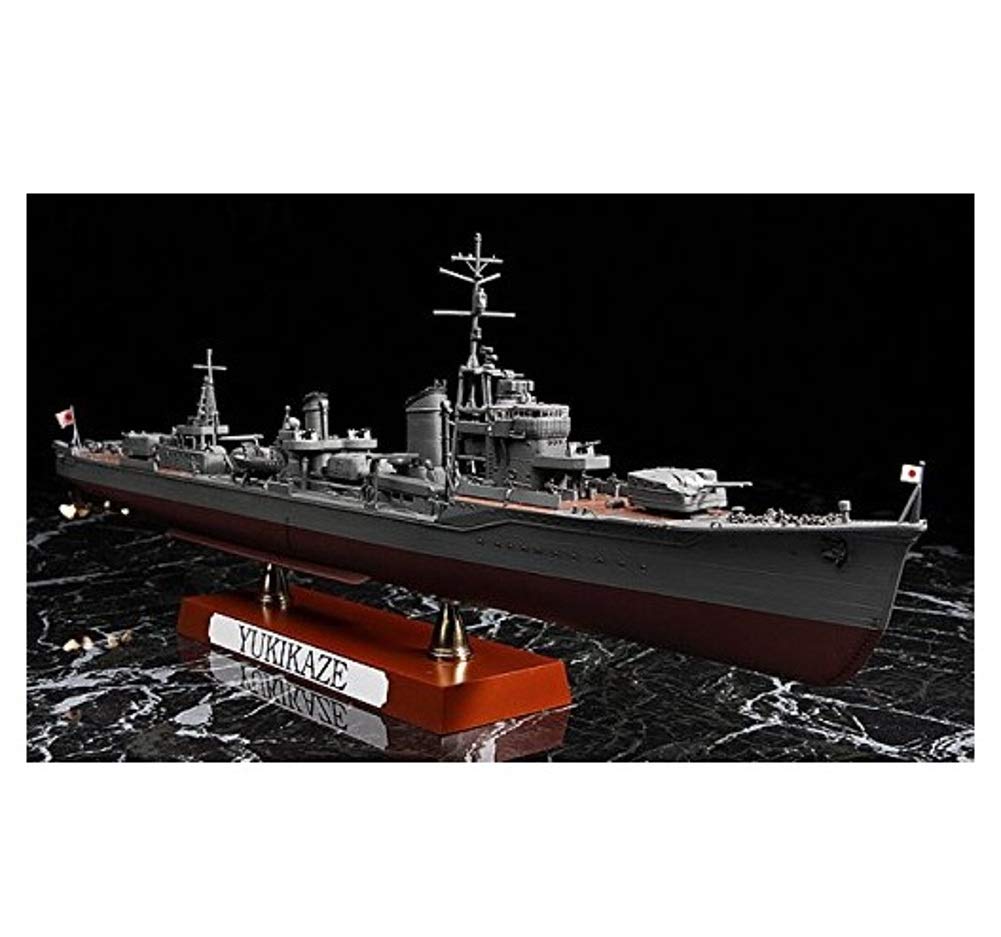 Hasegawa Japanese Navy Type A Destroyer Yukikaze Operation Plastic Model Z22 1/350 Tenichi-go