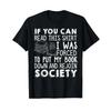 If You Can Read This Book Lovers Novel Reading Funny T Shirt Small Vintage Unisex Casual Designer Clothes Versatile