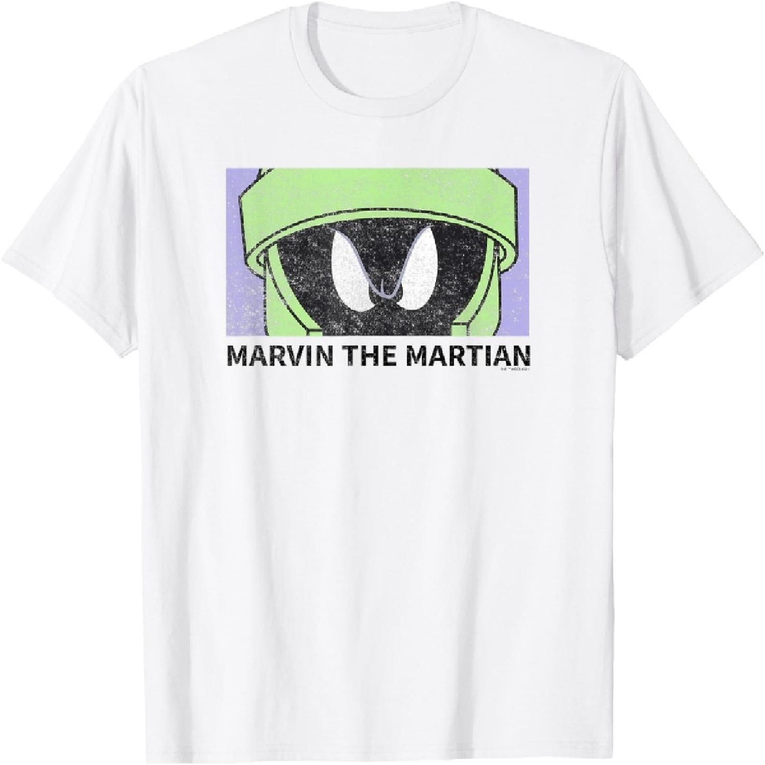 Looney Tunes Marvin The Martian Close Up T-Shirt XXXXXL белый