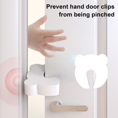 6 ks Dveřní zarážka odolná proti prásknutí Dveře Ochrana prstů dětí Pěnová dveřní zarážka