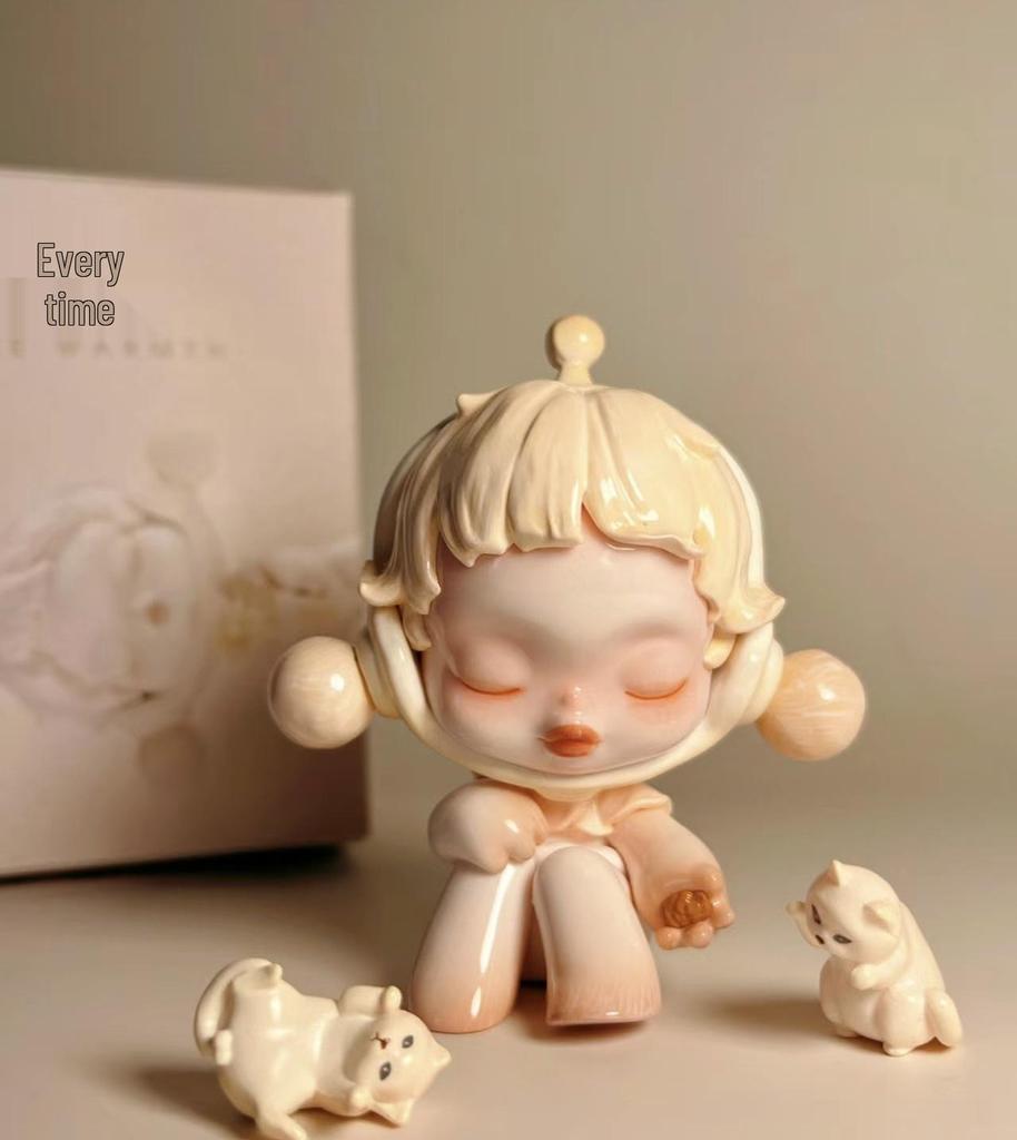 Pop Mart Temperature Series Blind Box Action Figure Doll Toy Car Ornament Souvenir