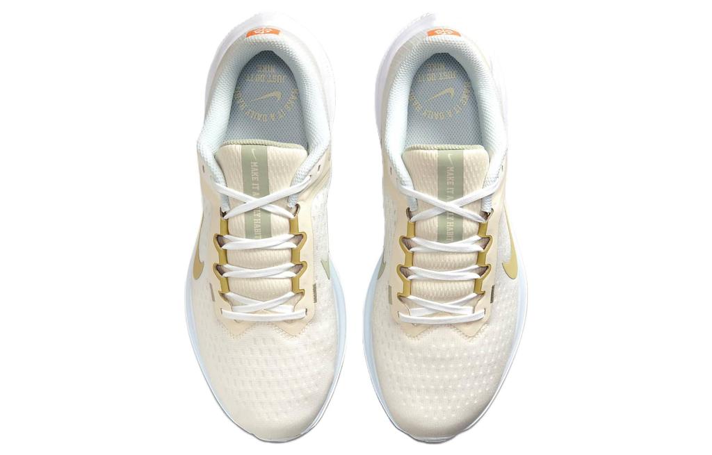Nike Air Zoom Winflo 10 Running Shoes 'White Sail Buff Gold' Women's FV3636-171