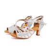 Diamond High Heel Dance Shoes Lesklé Latin Tango Waltz Elegantní taneční boty pro ženy