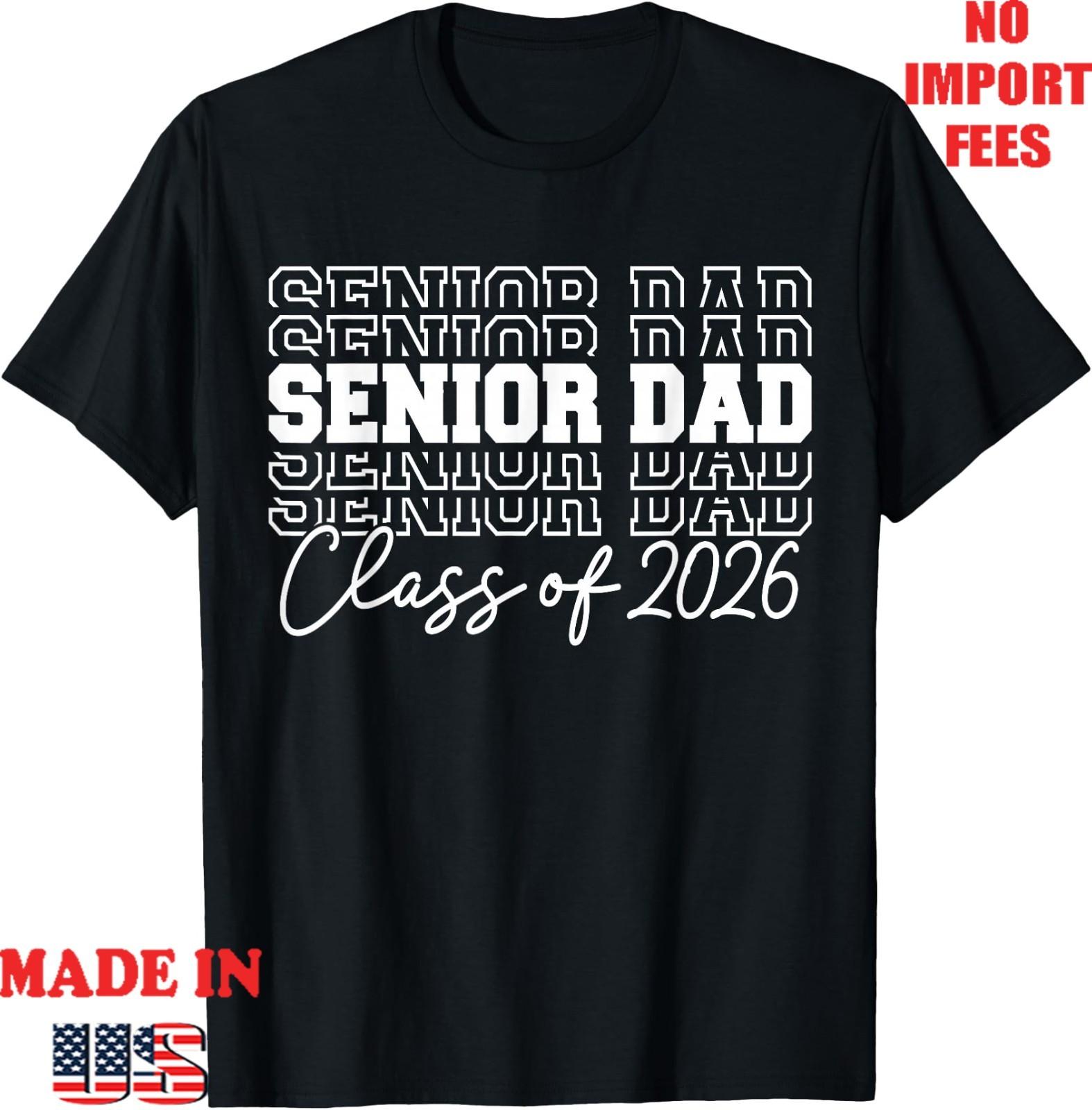 Senior Dad Class of 2026 Senior 2026 Graduation 2026 Father T-Shirt,Gildan 5000 S
