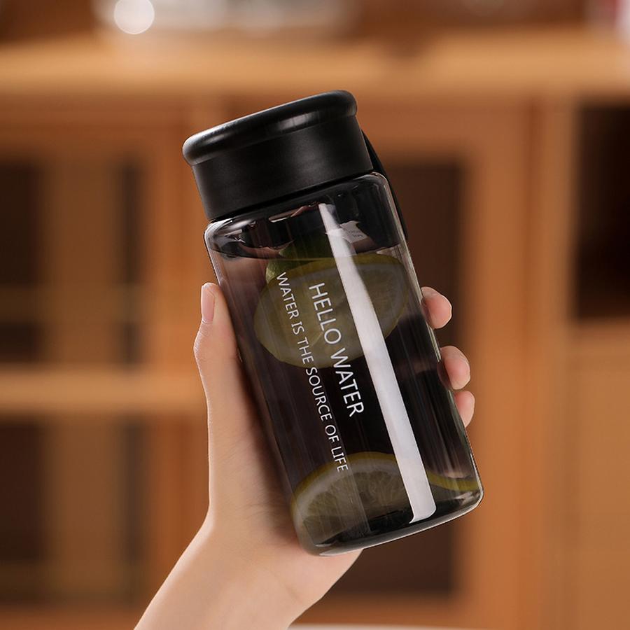 Minimalistisk Transparent Isolerad Kopp med Tesil för Par, Stor Kapacitet, Värmetålig