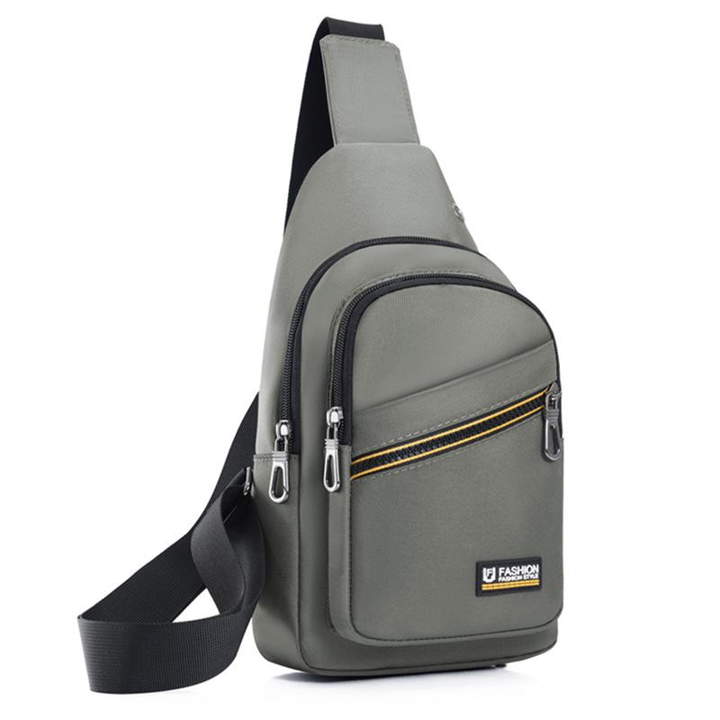 

Нагрудная сумка унисекс, простая сумка для хранения, легкий дорожный маленький рюкзак, сумка через плечо, модные повседневные сумки на одно плечо армия зеленый