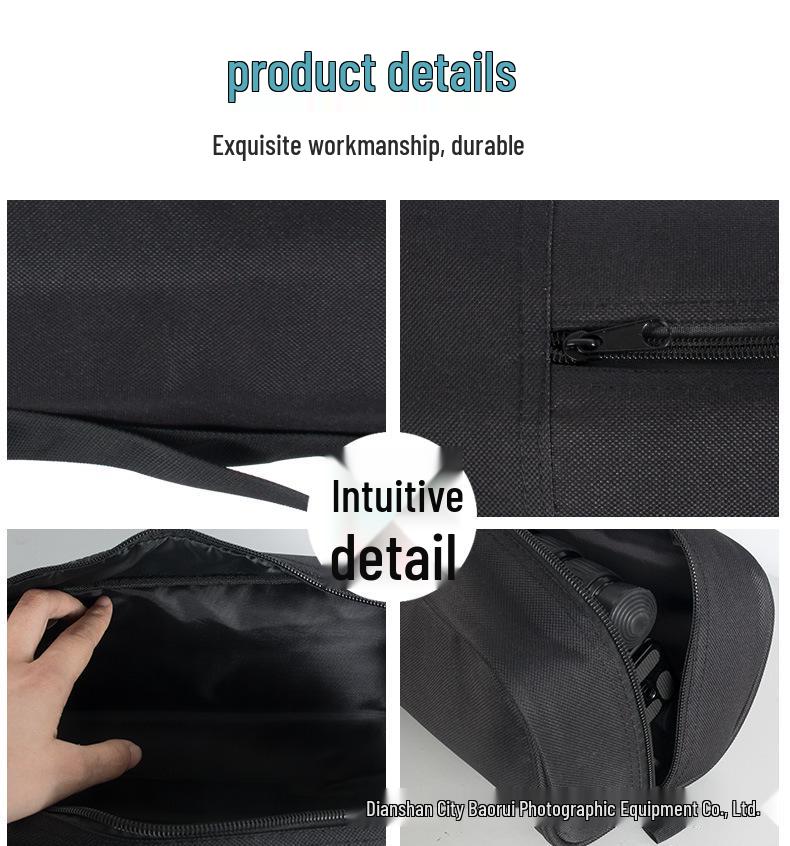 Tripod Storage Bag - 40/50cm Single Shoulder Handheld for DSLR Lens and Light Stands