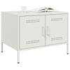 White Coffee Table 68 x 50 x 50.5 cm Steel