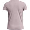 Under Armour Launch Elite Simple Solid Comfortable Casual Breathable Short Sleeve T-Shirt Women T-Shirts Gray 1383364-015