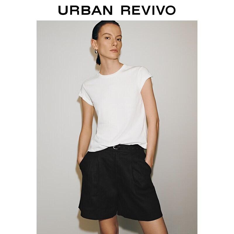 

Women s Letter Embroidered Rolled-Edge Short Sleeve T-shirt XL