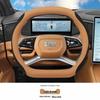 Compatible with 25 Geely Galaxy L7 models, this all-season, anti-slip leather steering wheel cover requires no stitching.