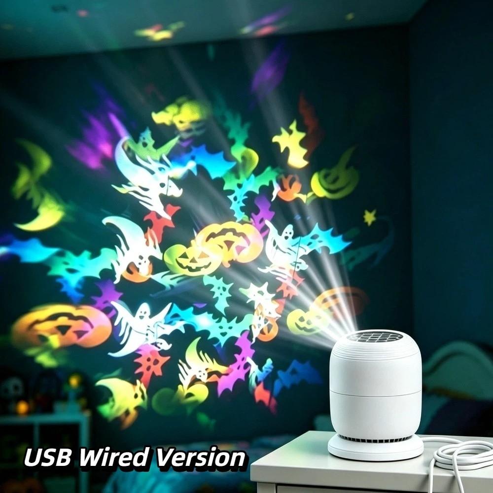 Ocean World Dreamy Ocean Projector USB Rechargeable Projector Lamp Bedroom Decoration
