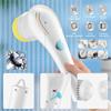 Household Electric Cleaning Brush Rechargeable Electric Scrubber with Detachable Head Cleaning Brush Kitchen Toilet Cleaning Tool
