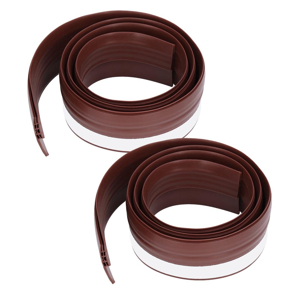 2 Stück Türdichtungsstreifen Selbstklebend TPE Unterdichtung Schallschutz Boden Wetterleiste