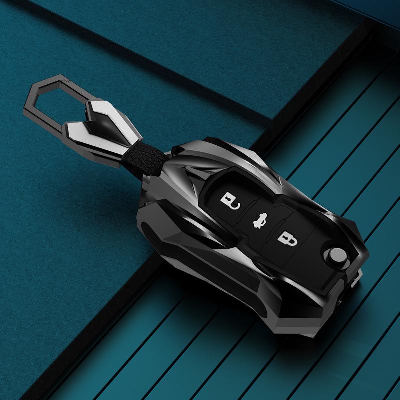 Volkswagen Key Case for Magotan, Passat, Tiguan L, Sagitar, Tayron, CC, Lavida - Trendy Car Shell Buckle Bag.