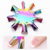 Stainless Steel Nail Art Design French Manicure Varnish Modeling Stamping Plate