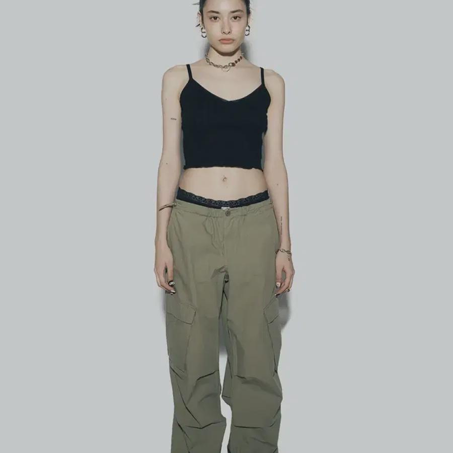 

Le Seraphim Kakoh Pants Ef Cali Khaki Free Brand New