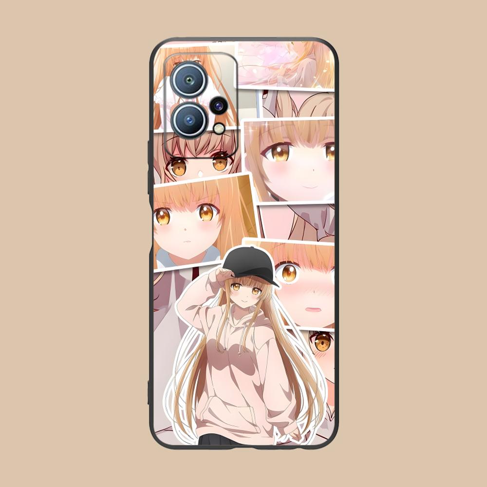 Angel Mahiru Shina Phone Case for Huawei P60 P50 P40 P30 P20 P10 P9 P8 Pro Lite Plus Soft TPU Shockproof Cover