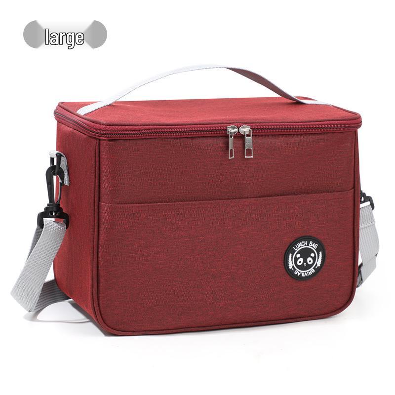 Izolovaná taška na oběd Bento s velkou kapacitou - Vodotěsná, silná, podšívka z hliníkové fólie pro pikniky