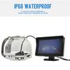 Car Rear View Camera Wide Degree  4.3" TFT LCD Display or Monitor Waterproof Night Vision Reversing Backup 2In1 Parking Revere