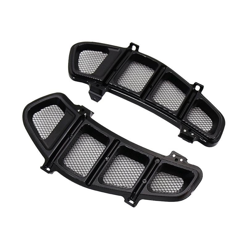 AA-For VESPA GTS300 GTS250 2013-2020 Motorcycle Accessories Left Right Radiator Guard Grille Protector Bezel Cover