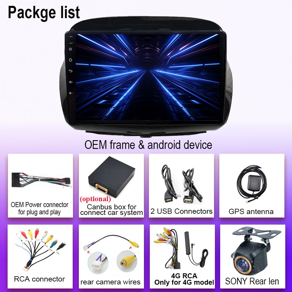 Car Radio For Honda FRV FR-V EDIX 2004-2009 Android Auto BT Carplay GPS Navigation Multimedia Video Player Stereo 4G No 2din DVD