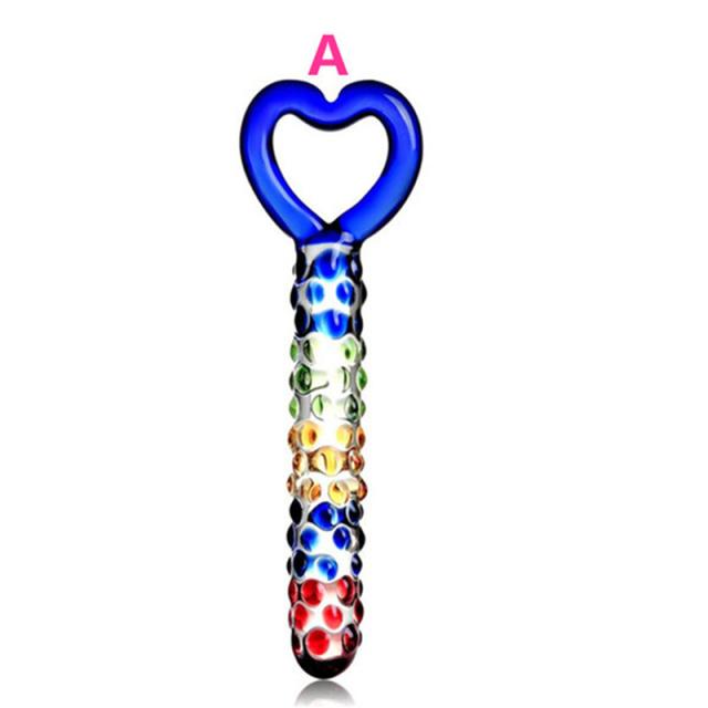 1PC Crystal Glass Dildos Masturbator Realistic Dildo Penis Large G-spot Anal Butt Plug Adult Sex toys for Woman Female Sold